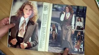Возрождаем стиль и вкус к одежде. Обзор Бурда Моден 1989. Осень/зима.