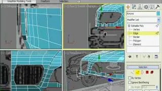 Приступаем к созданию бампера BMW в 3Ds Max 2010 (8/26)
