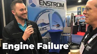 Enstrom Helicopter Engine Failure Student Pilot Interview