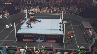 The Great Khali vs Kane vs Batista Great American Bash 2007 recreation