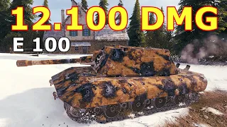 World of Tanks  E 100 - 6 Kills 12,1K Damage