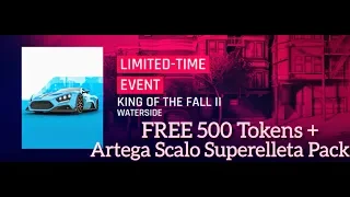 Asphalt 9 - Asphalt Giving Free 500 Tokens In King Of The Fall ll [ Touchdrive]