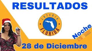 Lotería Florida Noche Resultados de hoy 28 de Diciembre del 2021