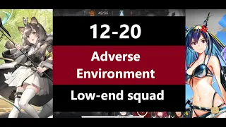 12-20 Adverse Environment - Low-end squad ft. Ch’en Alter & Honeyberry | Arknights