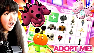 Getting EVERYTHING in *NEW* Adopt Me Halloween Event Update!