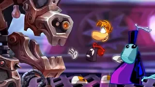 ПОЗДРАВЛЯЮ ВЫ В ТАНЦАХ! БОССЫ РОБОТЫ ТОЖЕ! УСЛОВНЫЙ ФИНАЛ RAYMAN ORIGINS