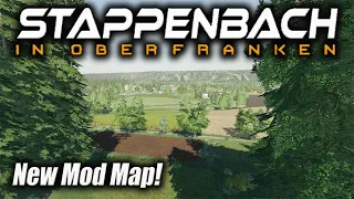 "STAPPENBACH" NEW MOD MAP Farming Simulator 19 PS4 MAP TOUR (Review) FS19.