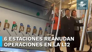 Ya operan las 20 estaciones de la Línea 12 del Metro