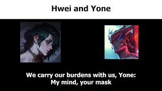 Hwei's relationship with his fellow Ionians