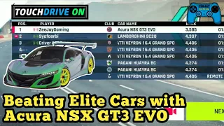 Asphalt 9 | Heatwave Season 1 Multiplayer | Acura NSX GT3 EVO | Beating Elite Cars