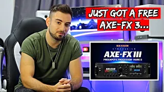 Fractal Audio gifted me an AXE-FX 3 !!!