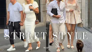 The best street style moments from Milan•summer fashion outfits to inspire your wardrobe