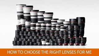 How to Choose The Right Lenses For Me