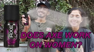 Axe Deodorant attracts Women?! | Asking on the streets | ft. Hey Leon