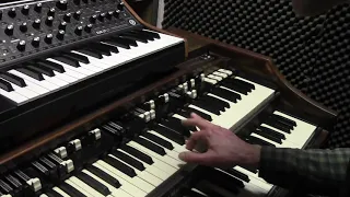 Hammond Organ practice, tribute to John Lord