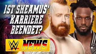 Ist Sheamus Karriere beendet?, Rich Swann verhaftet & suspendiert | WWE NEWS 88/2017