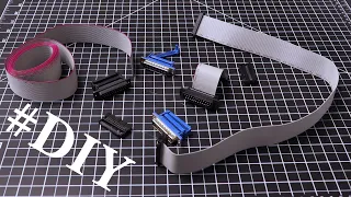 Making Custom Flat Ribbon Cables At Home