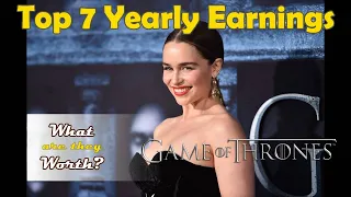 Game Of Thrones Stars Yearly Earnings (2018-2019) - Cast Net Worth