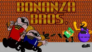 Bonanza Bros Longplay Complete Gameplay