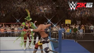 WWE 2k16 - "Macho Man" Randy Savage vs. Jake "The Snake" Roberts - Hall of Fame Showcase (DLC)