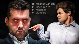 MAGNUS CARLSEN - PERFECT GAME!!