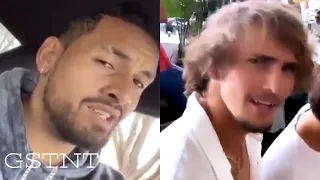 Nick Kyrgios Calls Out Alexander Zverev For Partying After Adria Tour Controversy