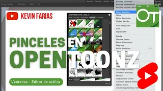 ACTIVA los PINCELES en OPENTOONZ #shorts #opentoonz