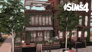 San Myshuno Family Restaurant / The Sims 4 speed build