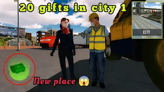 Car parking multiplayer new update • All gifts in city 1