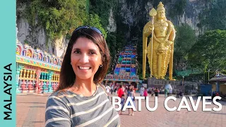 Batu Caves | KUALA LUMPUR, MALAYSIA 😊 & Petronas Towers at night | Vlog 6