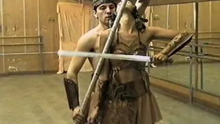 Репетиция пантомимы "Воины" Театр "Канон"