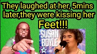 Susan Boyle audition i dreamed a dream Reaction: See an incredible 3mins change her life