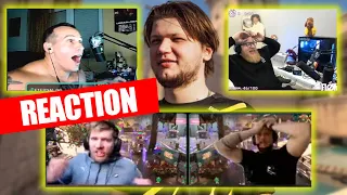 CS:GO PRO PLAYERS AND STREAMERS REACT TO S1MPLE PLAYS IN 2022!