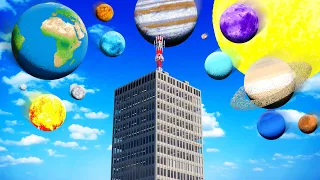 Big and Small Planets vs Dynamic Buildings #3 | Teardown