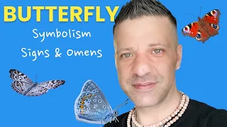 IF A BUTTERFLY FOLLOWS YOU | LANDS ON YOU OR FLY AROUND YOU | Symbolism | Signs & Omens