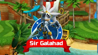 Sonic Prime Dash - Sir Galahad New Character Unlocked vs All Bosses Update - All Characters Unlocked