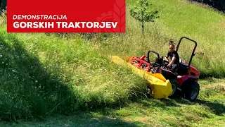 Demonstracija gorskih traktorjev | Agromehanika