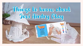 Jovi Clay first time user Guide | Air adry Clay