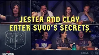 Jester and Clay Enter Suvo's Secrets