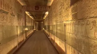 Visitamos una tumba del Valle de los Reyes en Egipto dedicada a la diosa Nut.