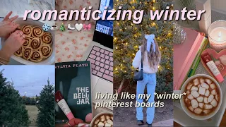 living like my WINTER pinterest boards ❄️☃️ aesthetic & cozy winter vlog