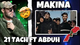 21 Tach - Makina ft Abduh [Official MusicVideo] | 2024 ( #reaction )