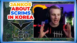 G2 Jankos About SCRIMS in Korea 🤬