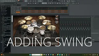 FL Studio Realistic Drums ( STOCK PLUGINS ) + Swing