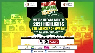 Reggae Month 2021 Highlights