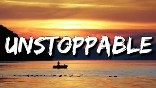 Sia - Unstoppable (Lyrics) [4k]