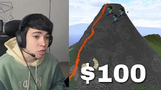 El primero que sale del volcán gana $100