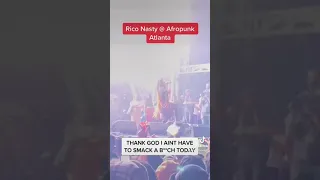 Rico Nasty Performs Smack A B**CH at Afropunk Atlanta