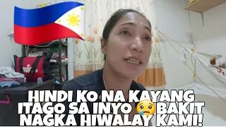 MAY DAHILAN KUNG BAKIT NAGKA HIWALAY KAMI NG ASAWA KO 😔HINDI KO NA KAYANG ITAGO SA INYO|PINAY VLOG