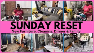 SUPER SUNDAY RESET / NEW FURNITURE, CLEANING MOTIVATION, QUICK DINNER, BULLY SITUATION & MORE, SMTV